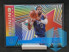 2020-21 Illusions Basketball Paul George Shining Stars Acetate Sapphire #19